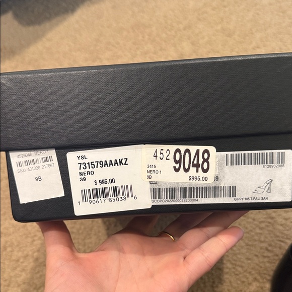 Saint Laurent Heeled Mules - Picture 8 of 8